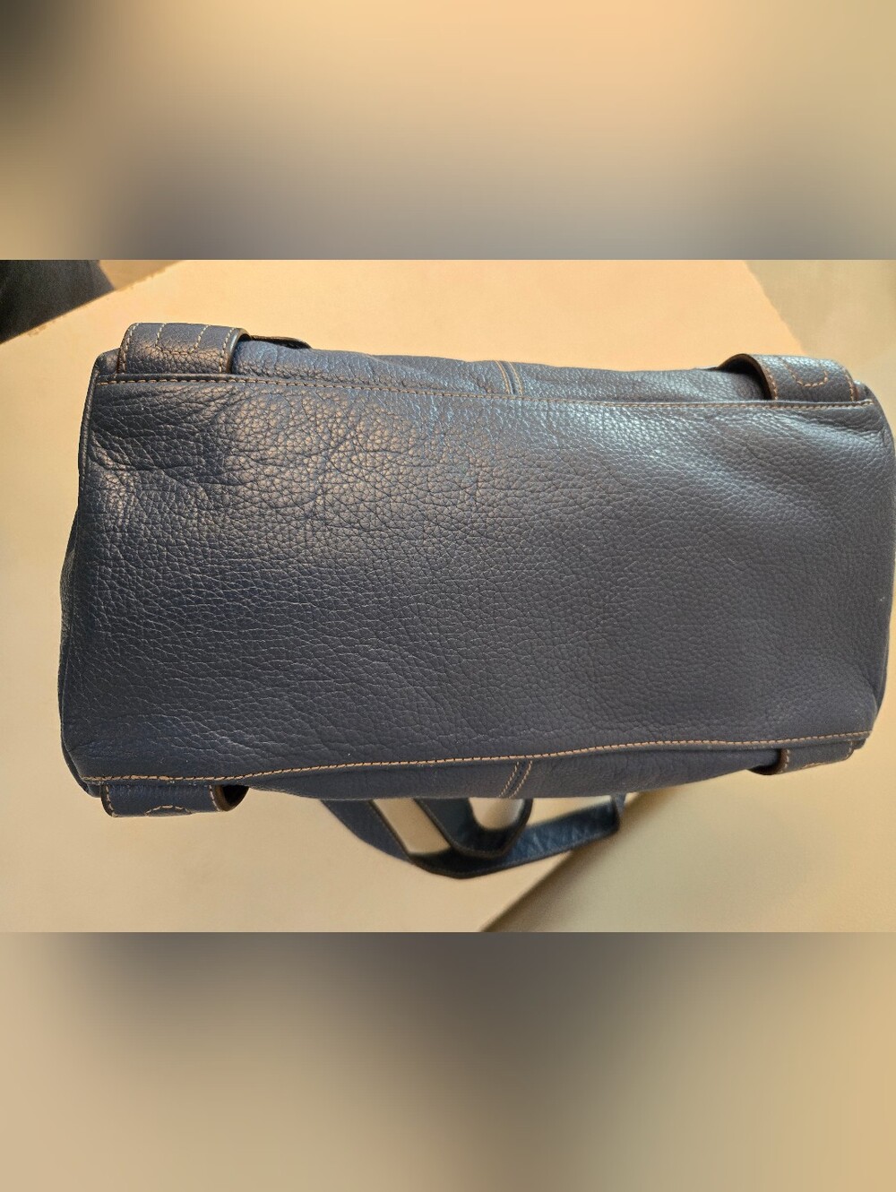Tignanello Blue Shoulder Bag Satchel - Picture 14 of 16